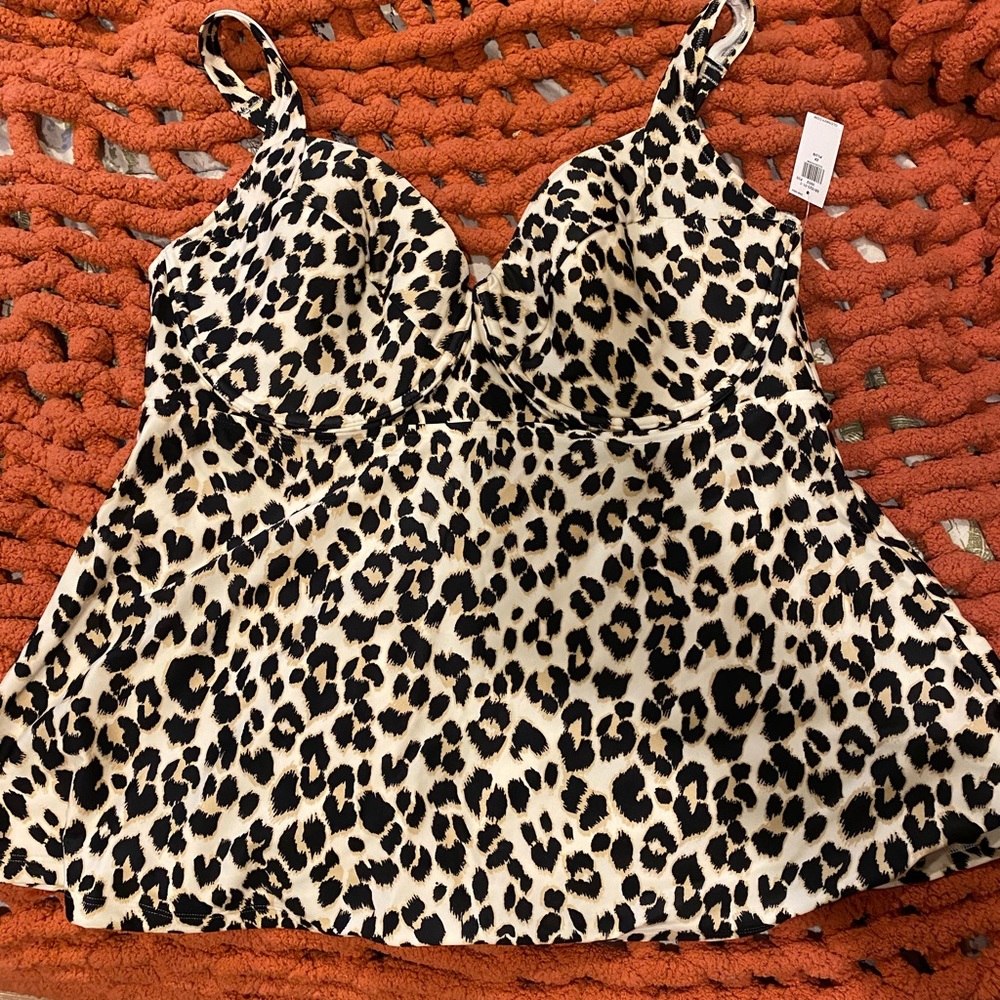 Cheetah Print Bathing Suit